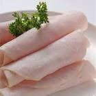 9. Two slices of sliced turkey dipper in 2 tablespoons of honey mustard has about 70 calories.