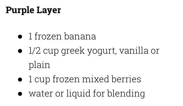  🍇🍓🍋Rainbow Smoothie🍉🍍🍏