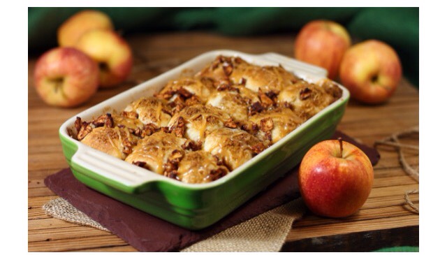 Crazy Caramel Apple Pie Bombs