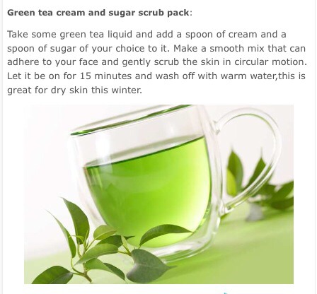 5 Homemade Green Tea Face Packs 👧🍵