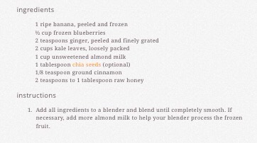Impressive Ginger & Kale Detox Smoothie 