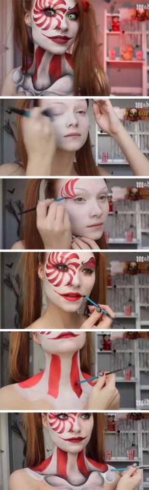 Easy Halloween Makeup Tutorials! #HalloweenTip
