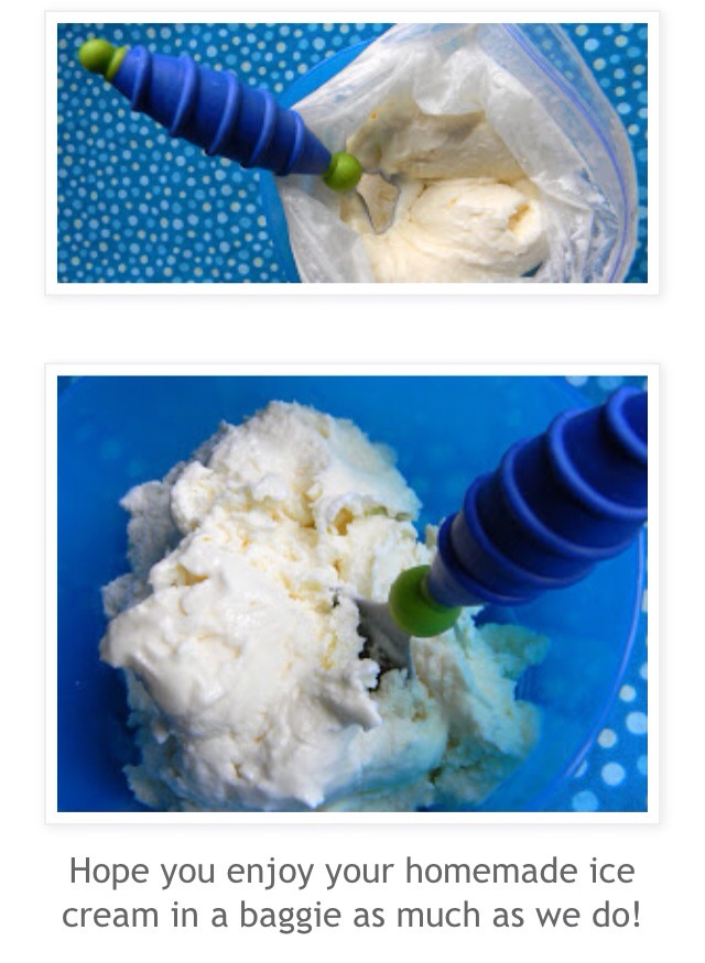 " Homemade Delicious Ice Cream"π