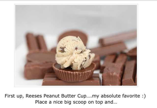 Candy Inside Cookies- Genius!