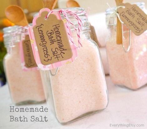 Everybody loves to be pampered! It's super easy to make different bath and body things! 