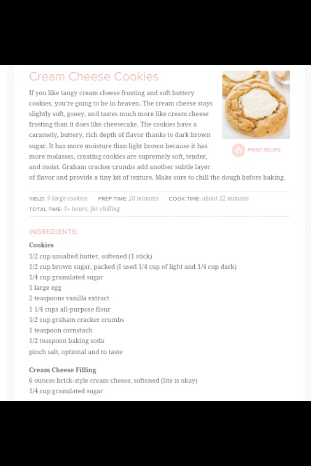 Cheese Cake Cookies!