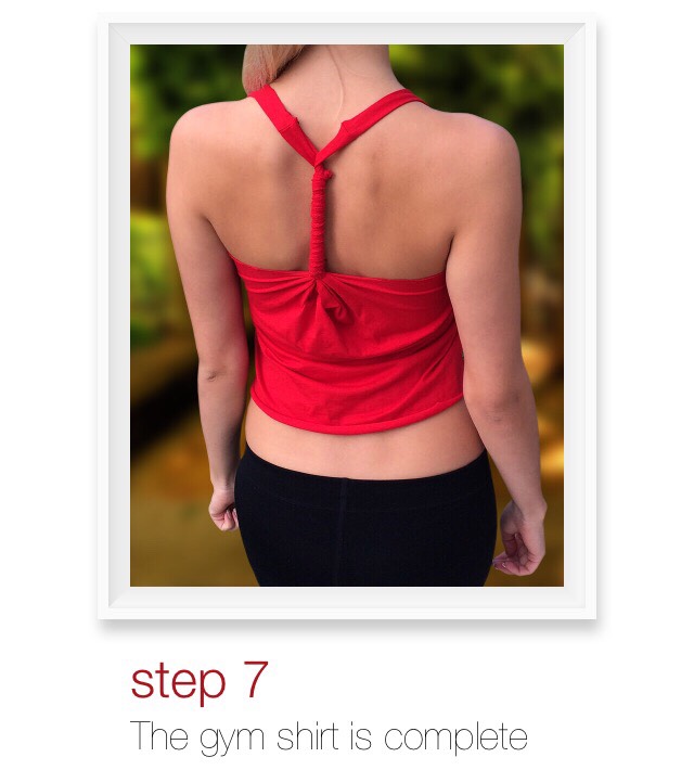 Simple DIY Gym Shirt Tutorial 