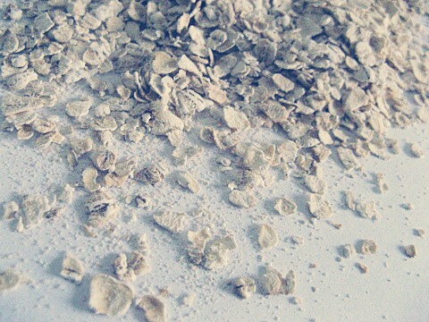 Unsweetened oatmeal