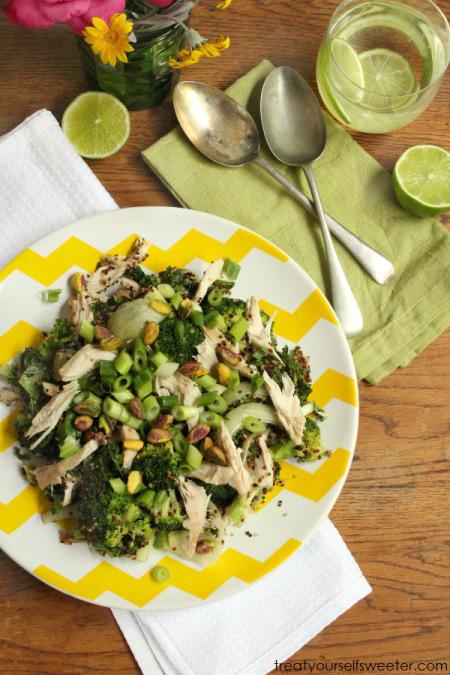 Healthy Super Greens Chicken Salad