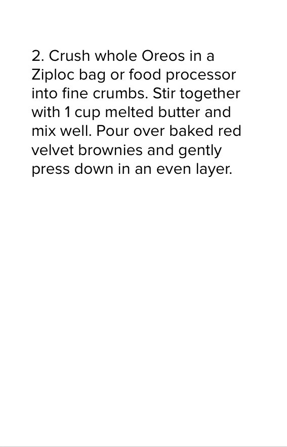 Red Velvet Fudge Brownies 