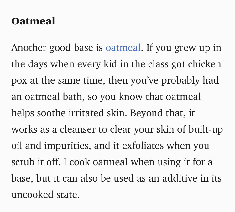Homemade Facial Masks W/ Add-in's For Your Specific Skin Concerns.
