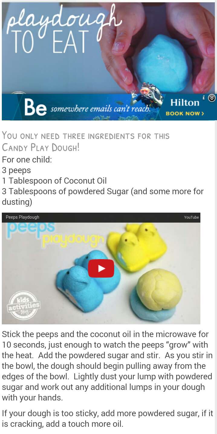 Candy Play Dough!!!