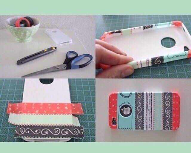 Don't want to spent time with the sharpies but you still want it to be unique? Buy colorful or design tapes & decorate it your way😚 you don't have to spend a lot of money to be unique. Make your own case😘