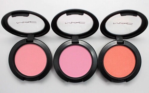 Blush.
The third one is the blush. It can be a light pink or coral.