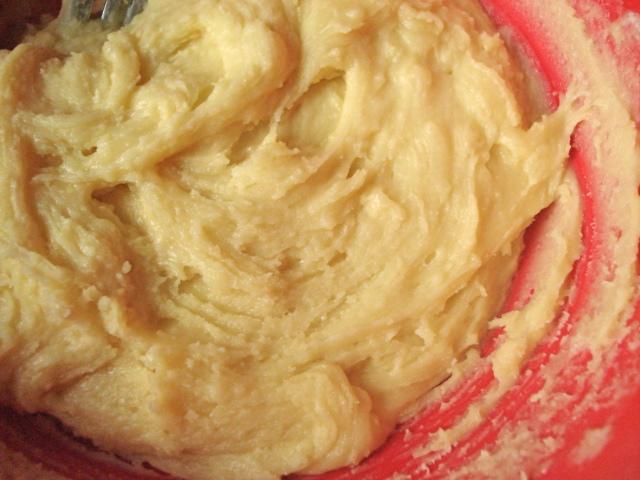 Now it looks like cake batter. But sweet. And delicious.
