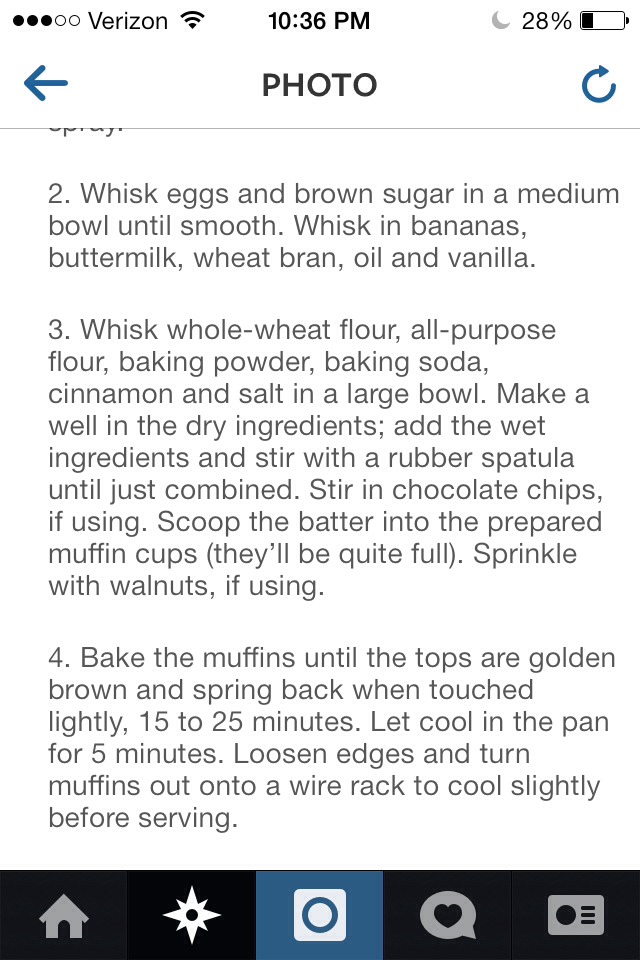 Banana Bran Muffin
