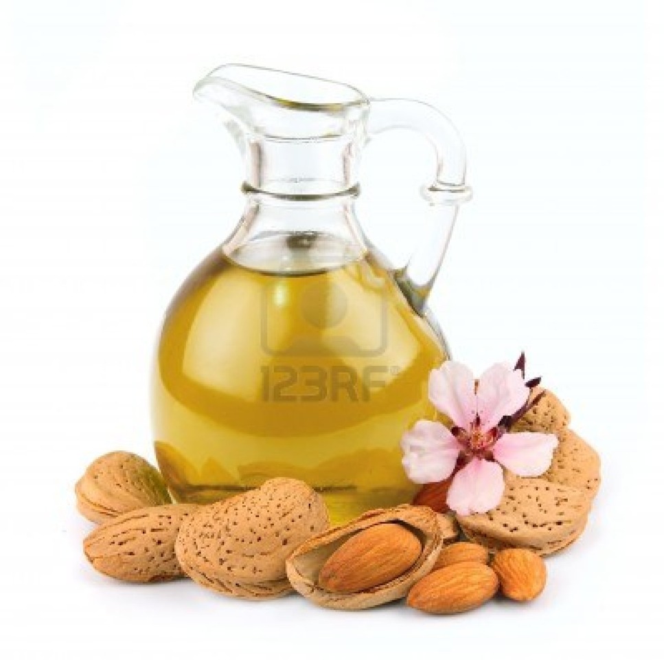 Almond oil is rich with magnesium so it adds lustre to your hair and also reduces hair fall.  Simply massage the oil into dry hair and leave overnight wrapped in a towel. Another advantage of the oil is that is helps remove split ends and dandruff. 