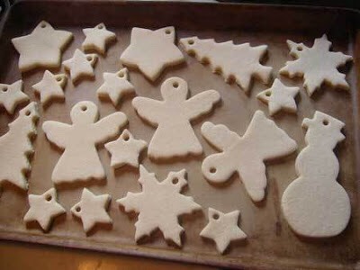 D.I.Y Salt Dough ornaments