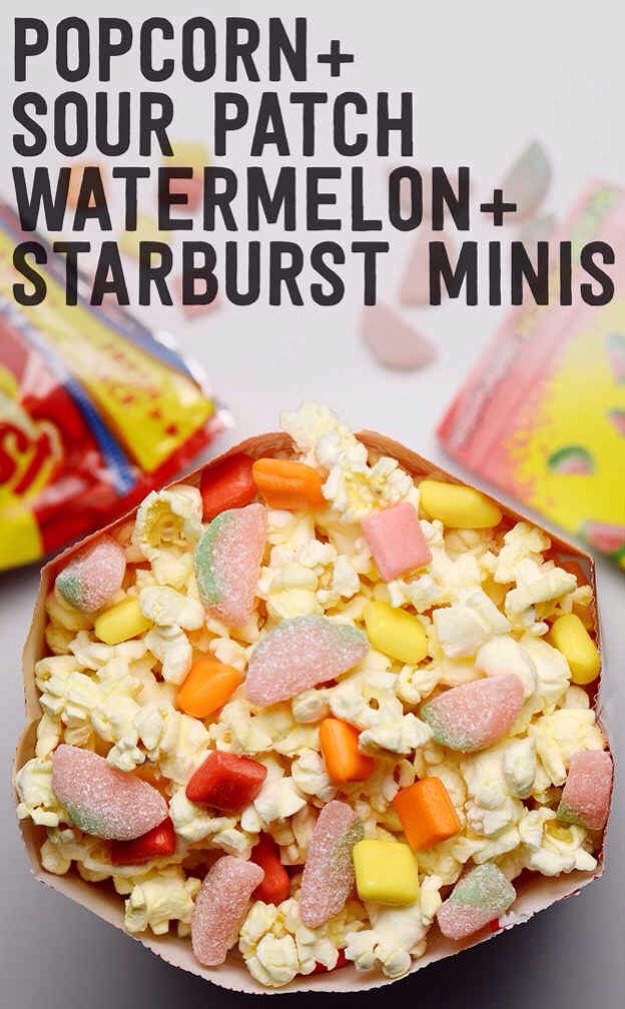 17 Life-Changing Combinations Of Movie Candy and Popcorn🎥📹📼📺