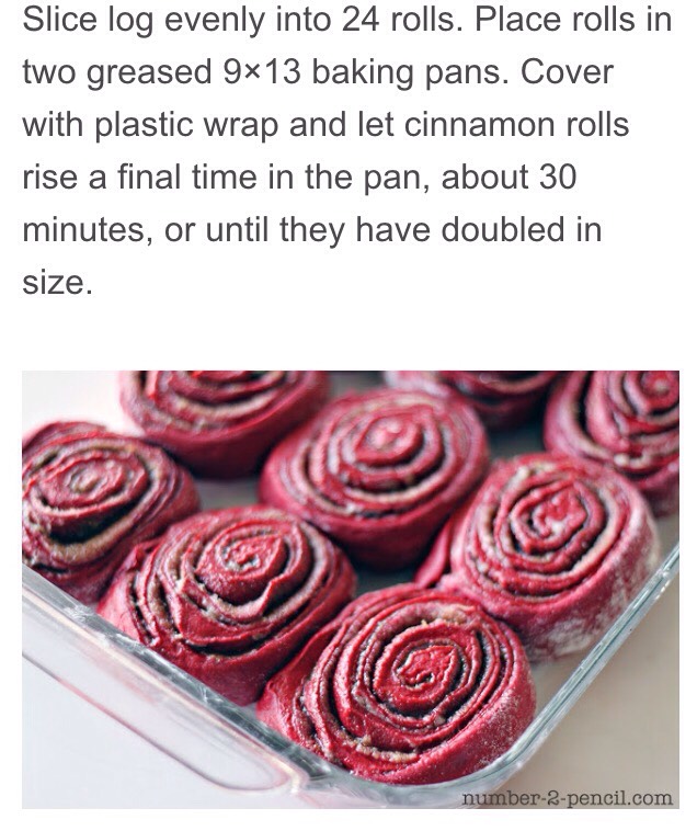 Red Velvet Cake Mix Cinnamon Rolls