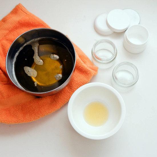 then in a separate bowl mix the essential oils together to create the dreamy scent. put about 50 drops of each in the bowl. after it blends together put the olive oil and coconut oil in and mix.