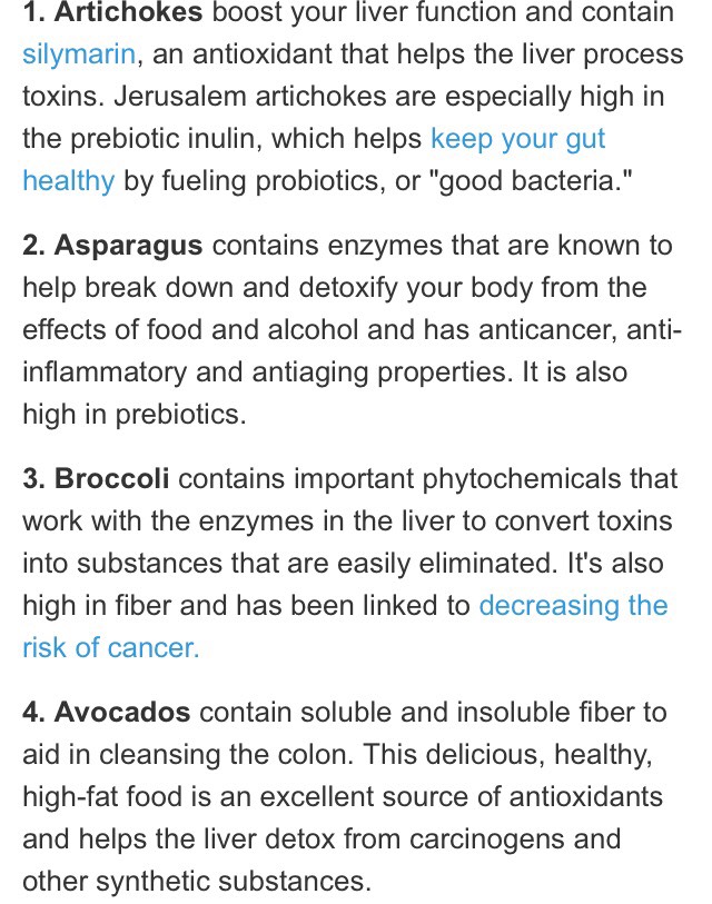 "12 FOODS TO HELP YOU DETOX NATURALLY"