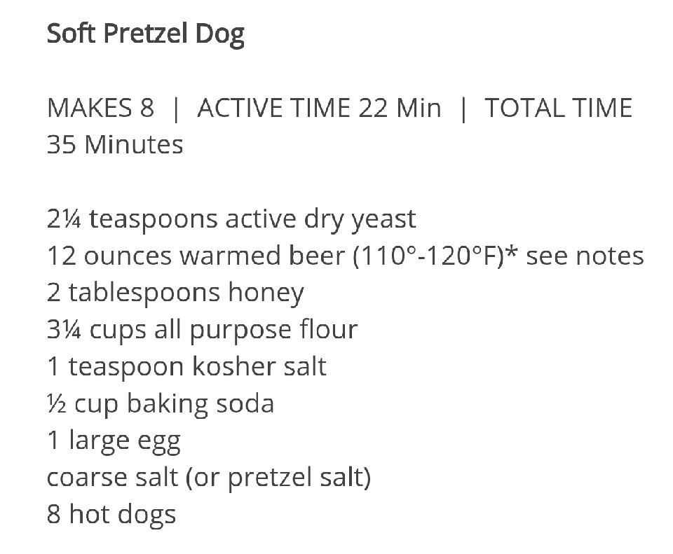 Simple Homemade Pretzel Dogs!