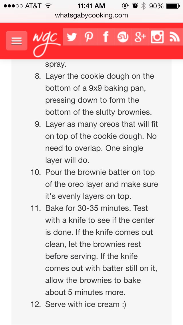 Chocolate Chip Cookie Oreo Brownies "slutty brownies"