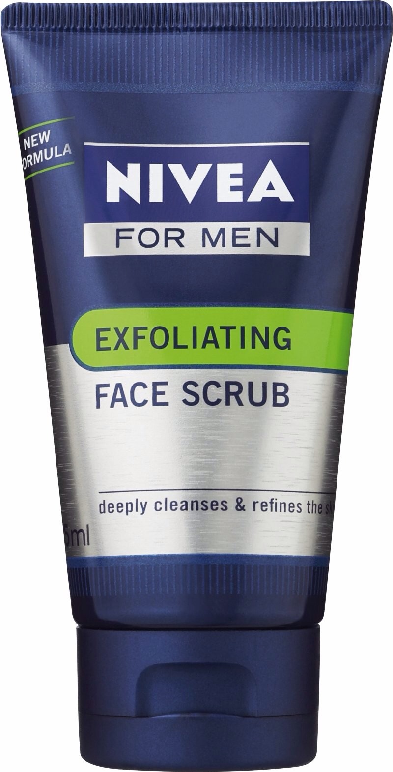 And (for men) Exfoliating Face Scrub