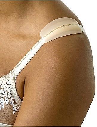 Strap cushions can keep bras from cutting painfully into your shoulders.