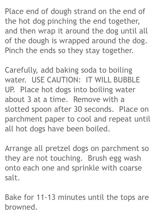 Simple Homemade Pretzel Dogs