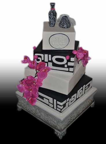 Abstract Wedding Cakes! 