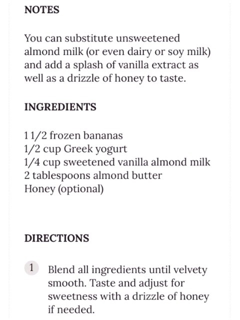 Delicious Morning Almond And Banana Smoothie😍❤️