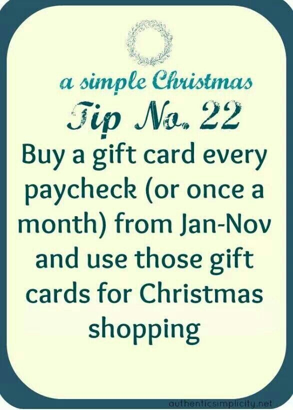 two ways to save for Christmas time