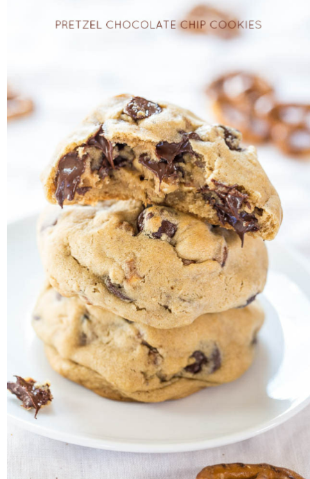 PRETZEL Chocolate Chip Cookies!!! !!