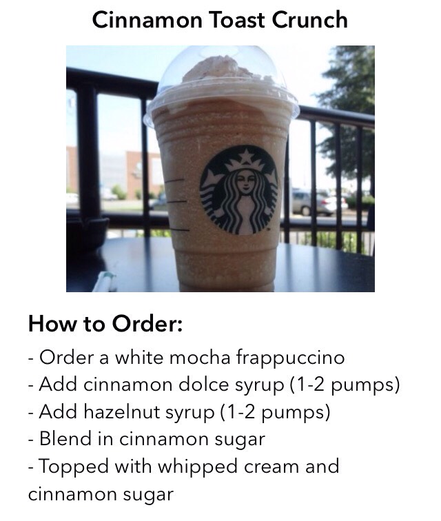 Starbucks Secret Frappes! 👈🏼