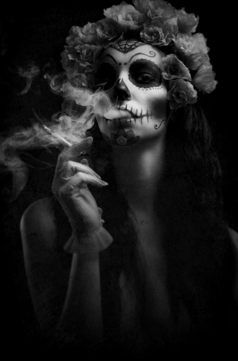  Stunningly Beautiful Sugar Skull Photography!!!