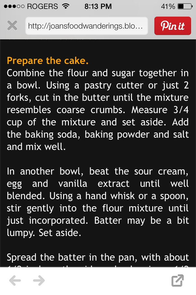 Strawberry Cream Cheese Coffee Cake