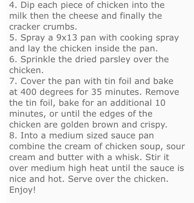 Crispy Cheddar Chicken 