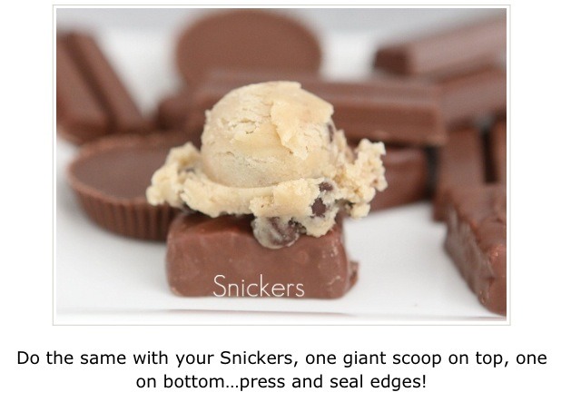 Candy Inside Cookies- Genius!