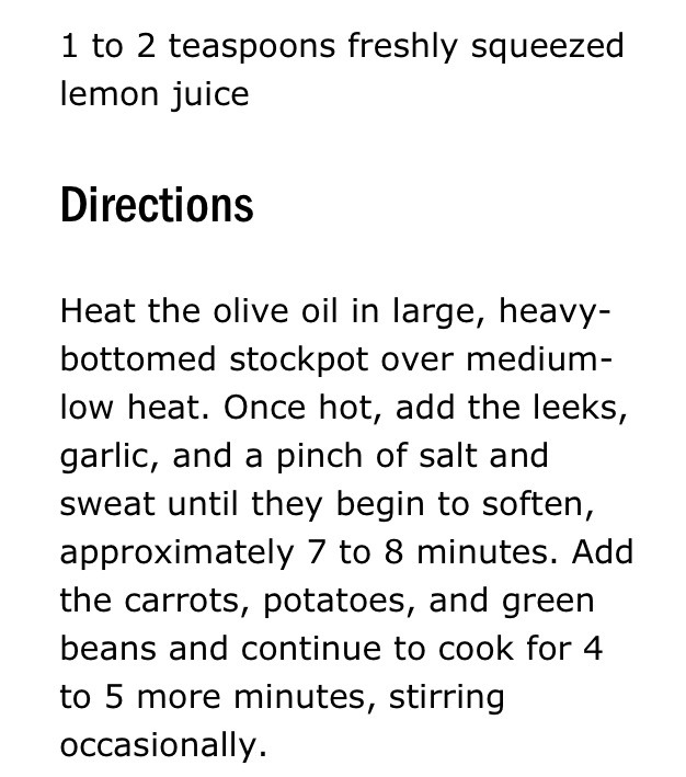Healthy Garden Vegetable Soup