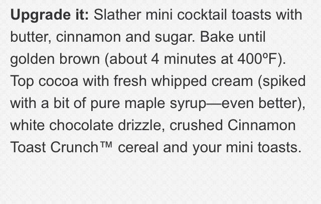 Spiked French Toast Hot Chocolate