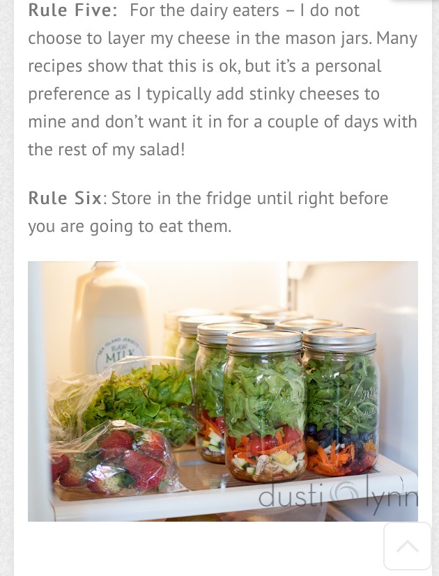 Mason Jar Salad With How To And Recipe!