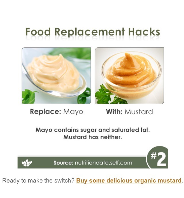 Healthy Alternative Food Replacement Hacks. You'll Feel Better Inside & Out Once You Do.