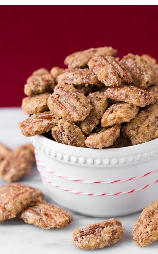 Holiday Recipe: Cinnamon Sugared Pecans