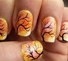 Creative Fall Nails Art