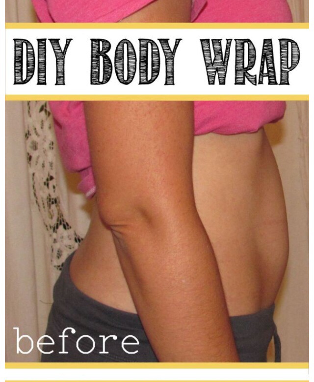 DIY Body Wrap. Lose 1 Inch Overnight 
