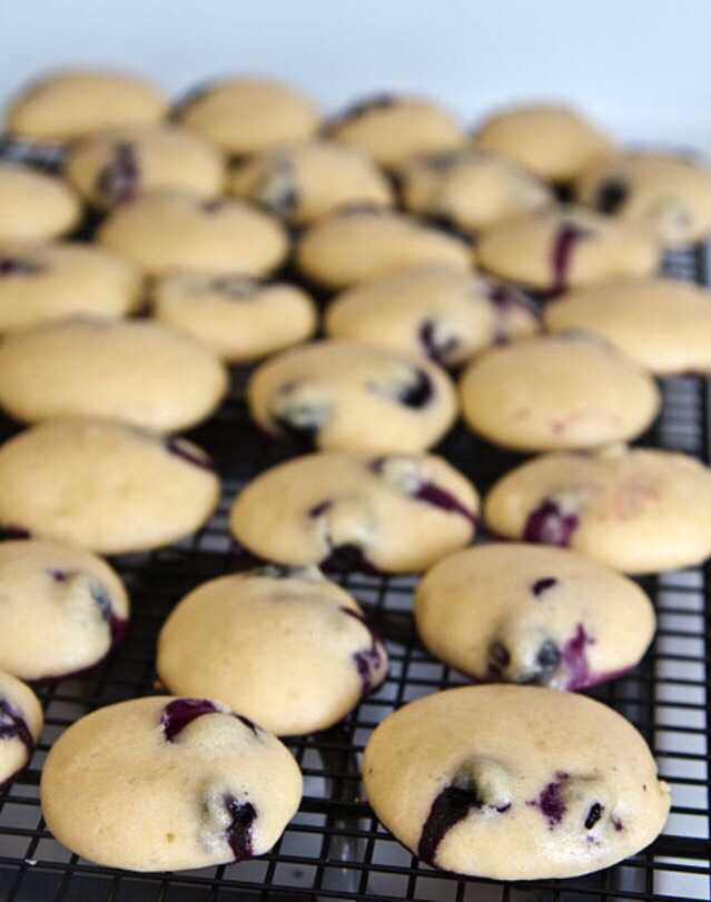 Blueberry Yogurt Cookies! 