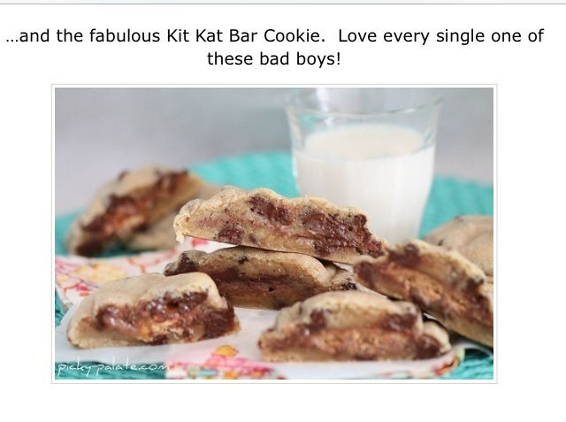 Candy Inside Cookies- Genius!