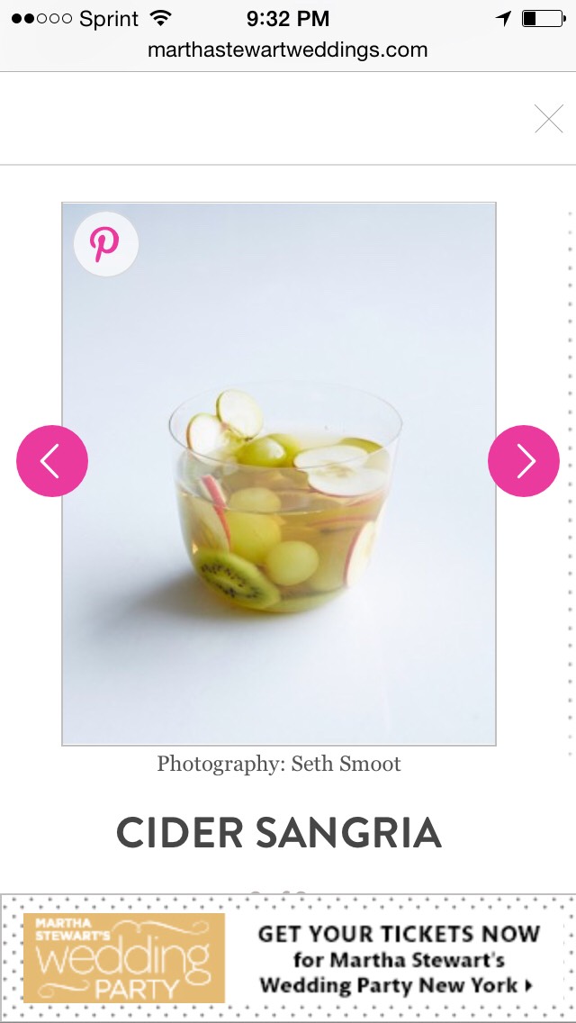 
This sangria recipe combines white wine with apple cider and apple brandy to create a drink steeped in one of fall’s favorite flavors. What’s more? Teeny-tiny crab apples round out the fruit bounty in each glass.
